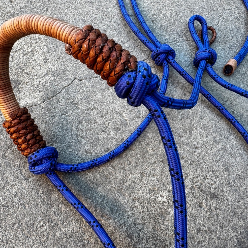 Handmade In Southern California, Bosal style Rope Halter - Picture 11 of 16